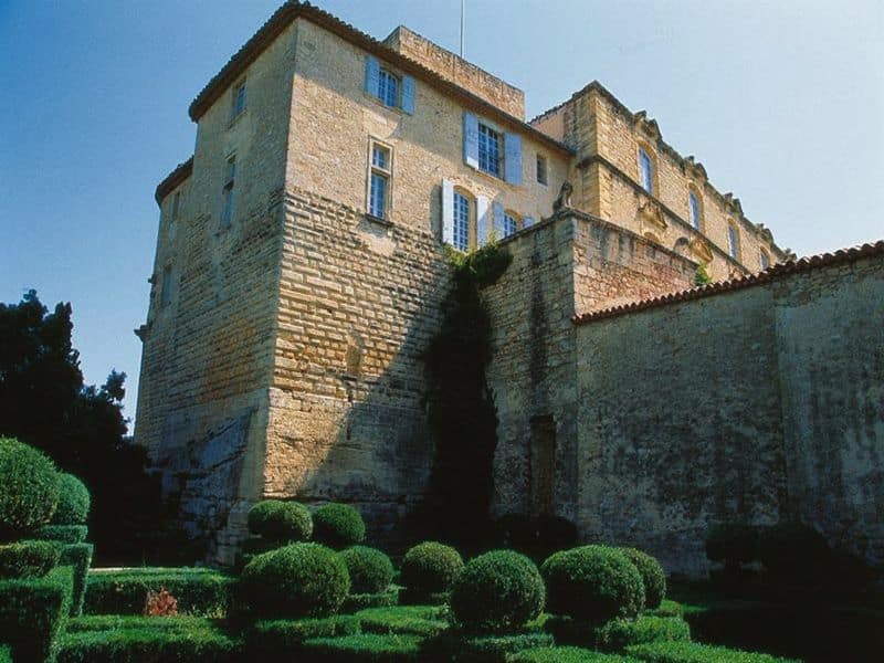 Chateau d'ansouis et jardins