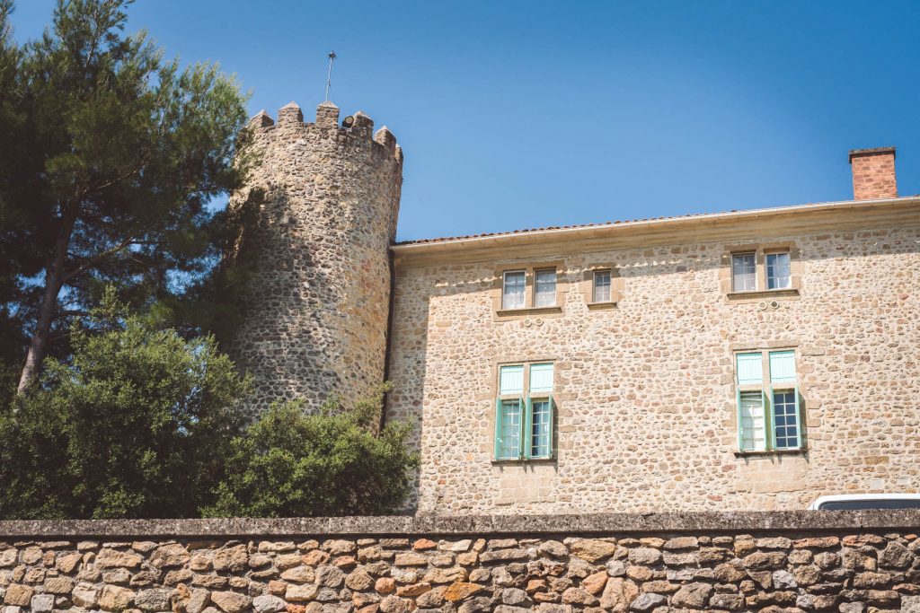 château de Mirabeau- propriété privée