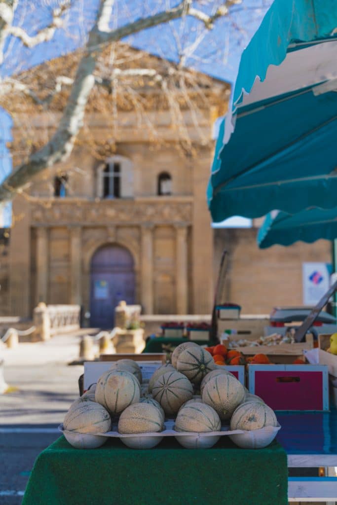 Listing des jours de marché en Sud Luberon