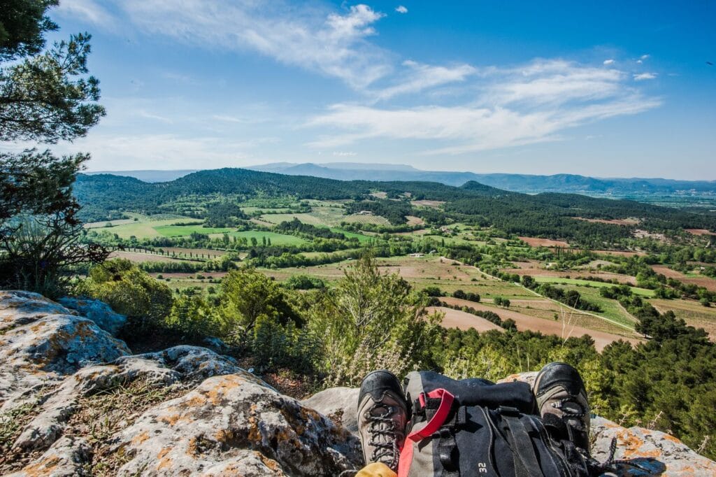Randonner dans le Sud Luberon