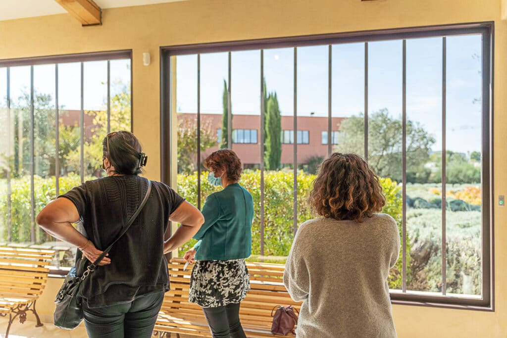 Visite de l'usine de l'Occitane