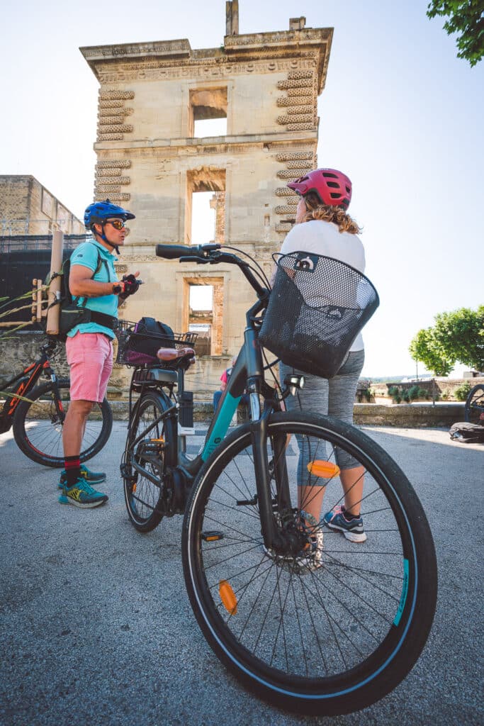 faire du vélo pour la St Valentin dans le Luberon