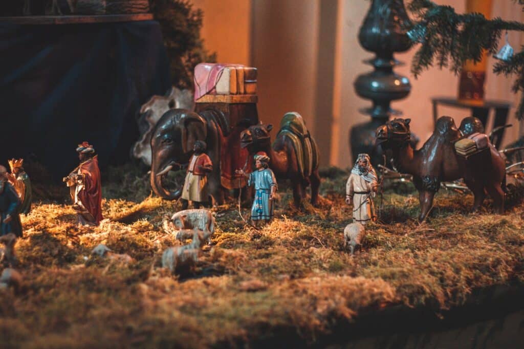 crèche de noêl - santons de provence