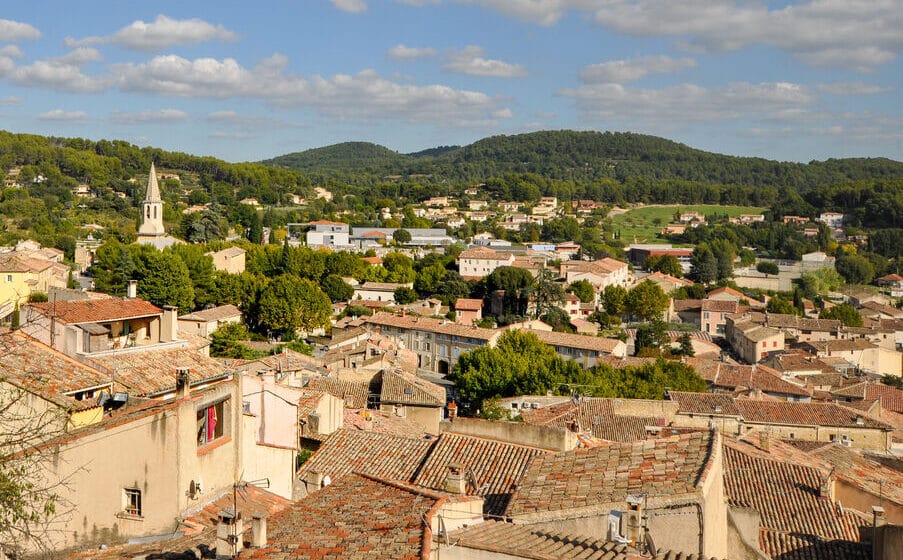 La ville de Cadenet