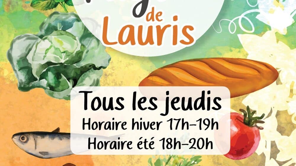 Marché de producteurs de Lauris