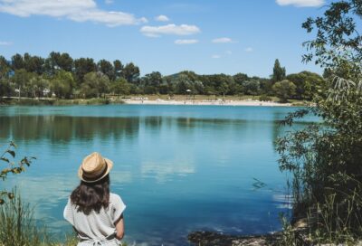 Plan d’eau du Camping Val de Durance