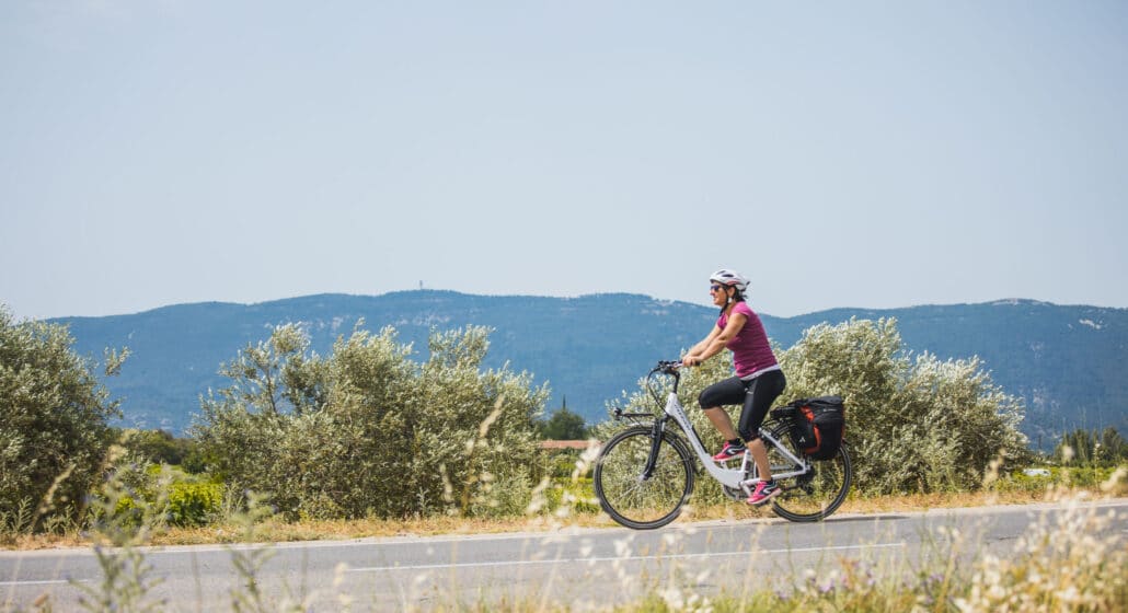 Parcours vélo Luberon n°25 - Lourmarin - Cucuron- Cadenet