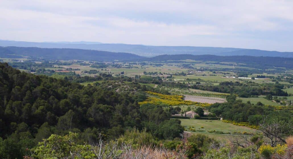 Circuit au Mourre Nègre depuis Cucuron