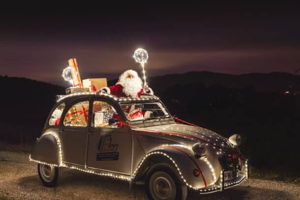 Père Noël à la Bastide des Jourdans