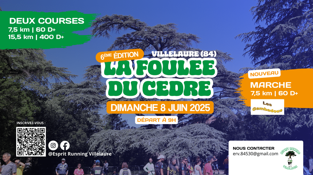 Foulée du Cèdre_Villelaure