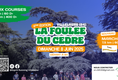 Foulée du Cèdre_Villelaure