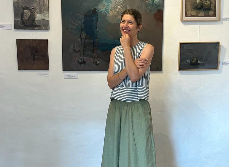 Lucie Geffré à la Fourmi le 22 juillet dernier.