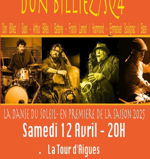Diner-concert avec Don Billiez à La Brasserie du Château de La Tour d'Aigues_La Tour-d'Aigues
