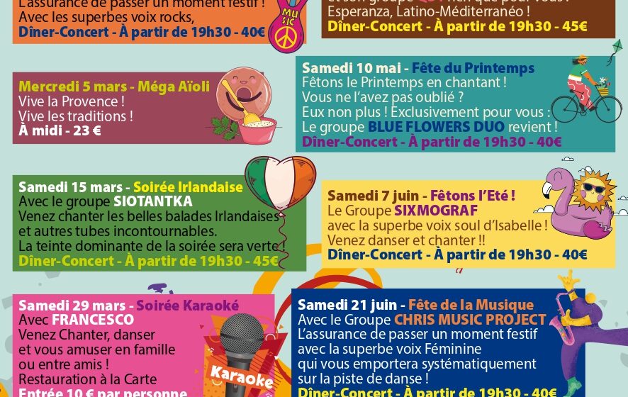 Le  groupe Sixmograf  à La Brasserie du château_La Tour-d'Aigues
