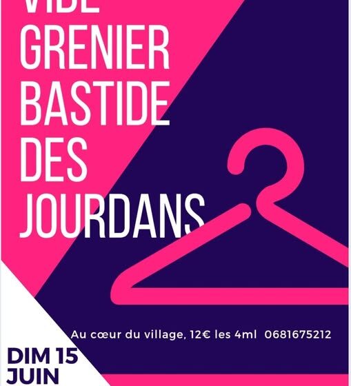 Vide grenier_La Bastide-des-Jourdans