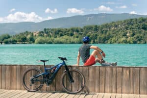 VTT dans le sud luberon