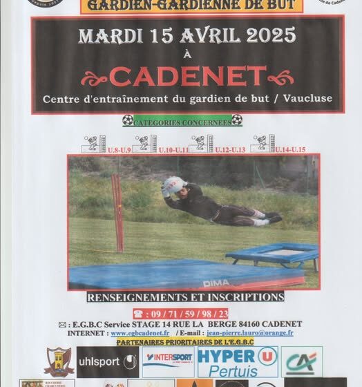 Stage gardien et gardienne de but_Cadenet