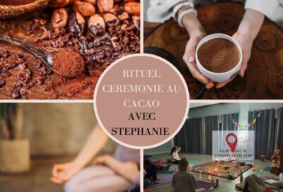 Rituel cérémonie au cacao