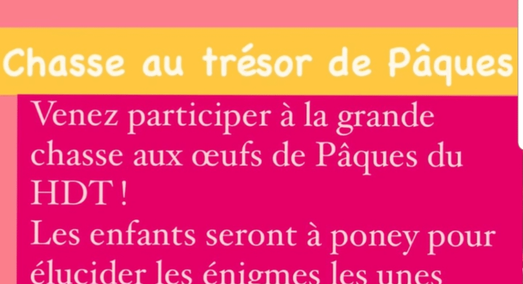 Chasse au trésor de Pâques