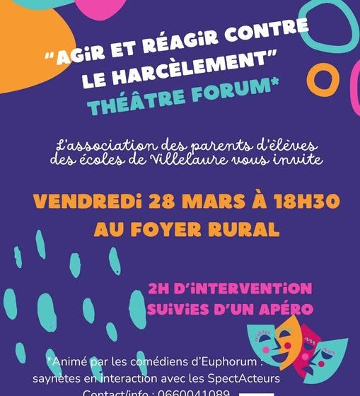 Agir et réagir contre le Harcelement à Villelaure_Villelaure