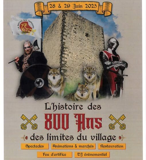 Fête Médiéval à La Bastide des Jourdans : L'hisoire des 800 ans des limites du village_La Bastide-des-Jourdans