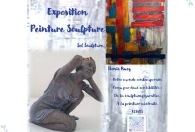Exposition : Peinture Sculpture au Centre Culturel La Laiterie_Cadenet