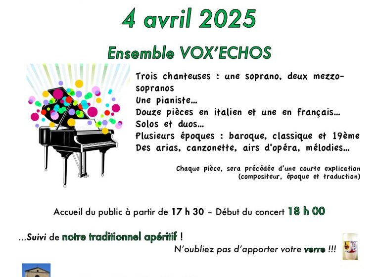 Comité Pertuis-Este: Soirée Musicale_Pertuis
