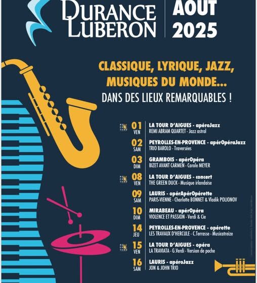 Festival Durance Luberon :