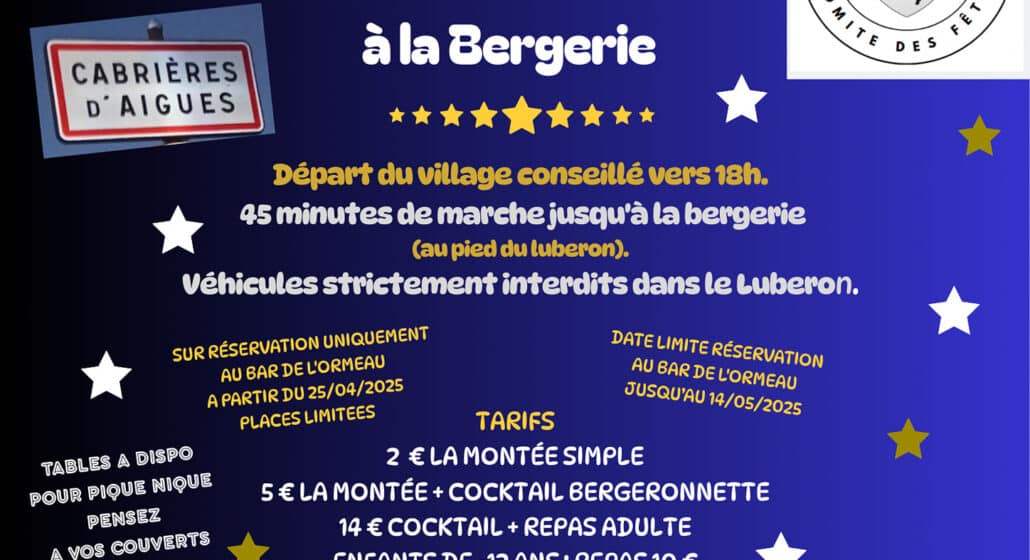 Nuit du Berger_Cabrières-d'Aigues
