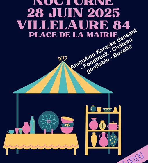Marché nocturne de Villelaure_Villelaure