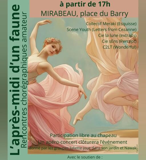 La compagnie de La Tour : L'après-midi d'un faune à Mirabeau_Mirabeau