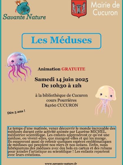 Savante Nature :  Le cercle des méduses oniriques, par Kaleÿs, de l'artiste Fabienne Aumont.  à Cadenet_Cucuron