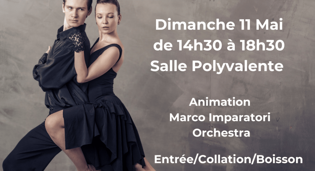 Thé dansant à la salle polyvalente de la Tour d'Aigues_La Tour-d'Aigues
