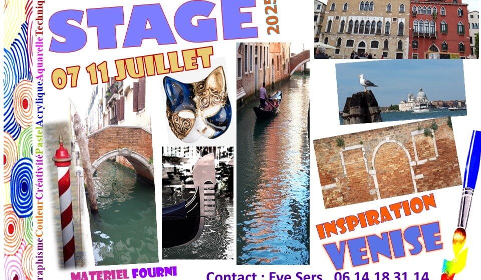 affiche du stage Venise