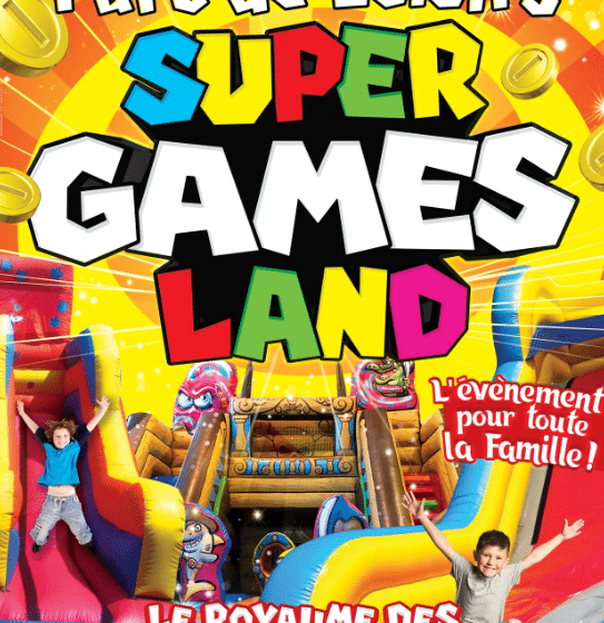 Parc de loisirs mobile Super Games Land à la Tour d'Aigues_La Tour-d'Aigues