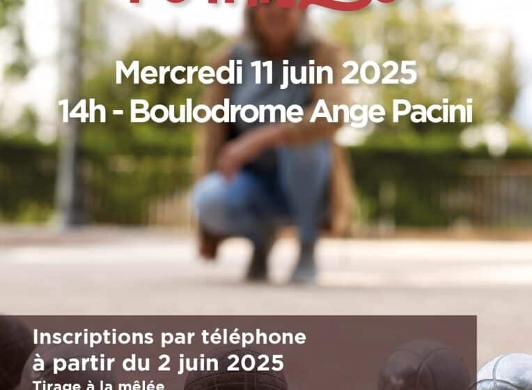 Tournoi de pétanque du CCAS_Pertuis