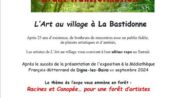 Exposition au Sarraié : Racines et Canopée à la Bastidonne_La Bastidonne