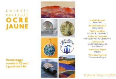 Vernissage à la Galerie partagée OCRE JAUNE