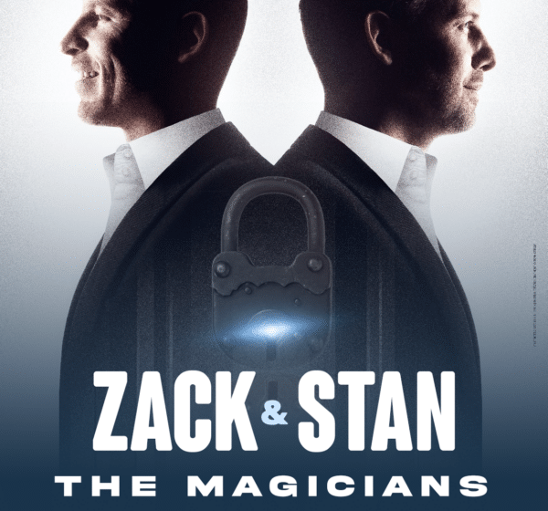Théâtre en vigne aux Terrasses d'Adrien :  ZACK ET STAN – The Magicians  Magie - Mentalisme_Sannes