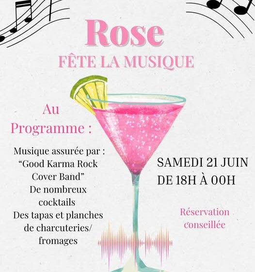 Fête de la musique chez Poivre Rose à Grambois_Grambois
