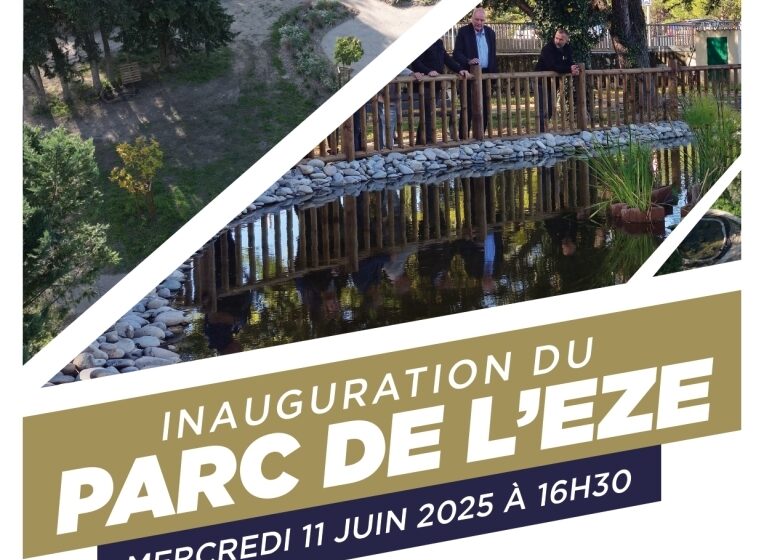 Inauguration du parc de l'Eze_Pertuis