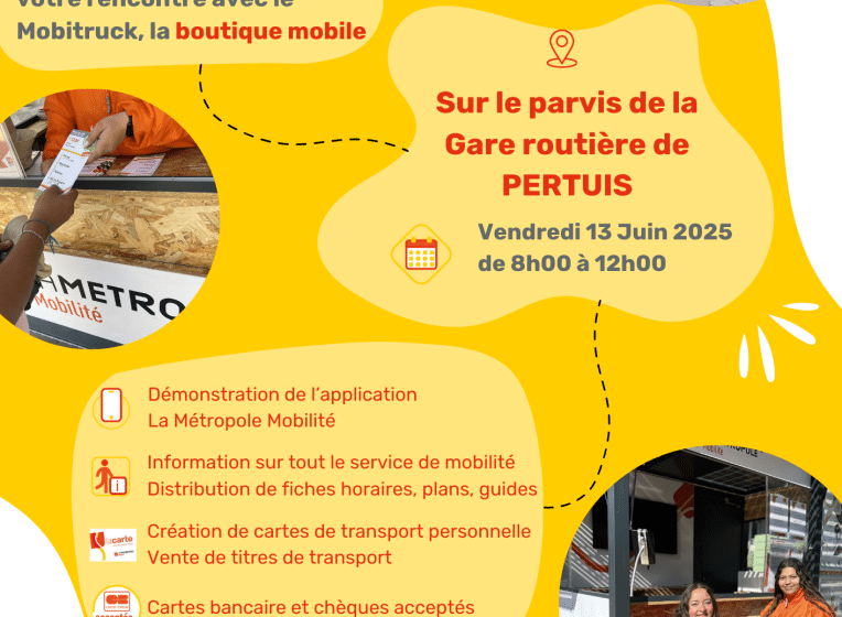 Mobitruck : la boutique mobile de la métropole_Pertuis