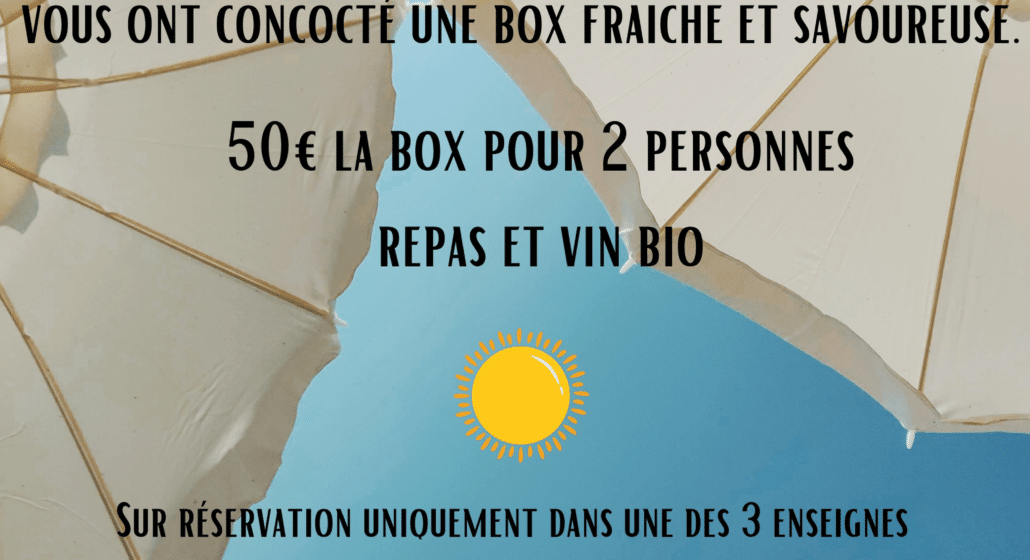 La Box de l'été arrive à café Chou , maison Rafalyne et la Reine Claude_La Tour-d'Aigues